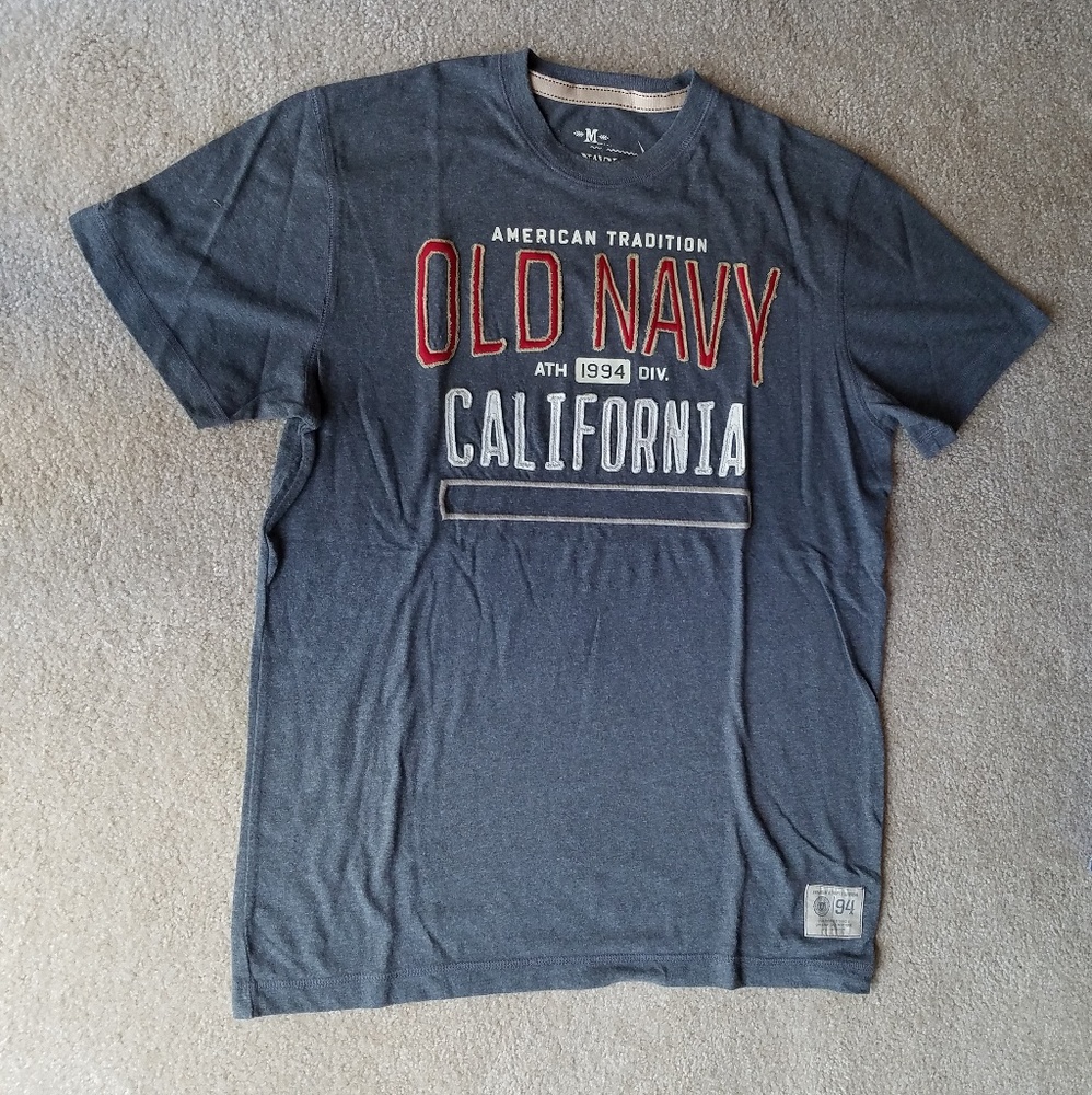 Men’s Old Navy Dark Grey Short Sleeve T-shirt Medium